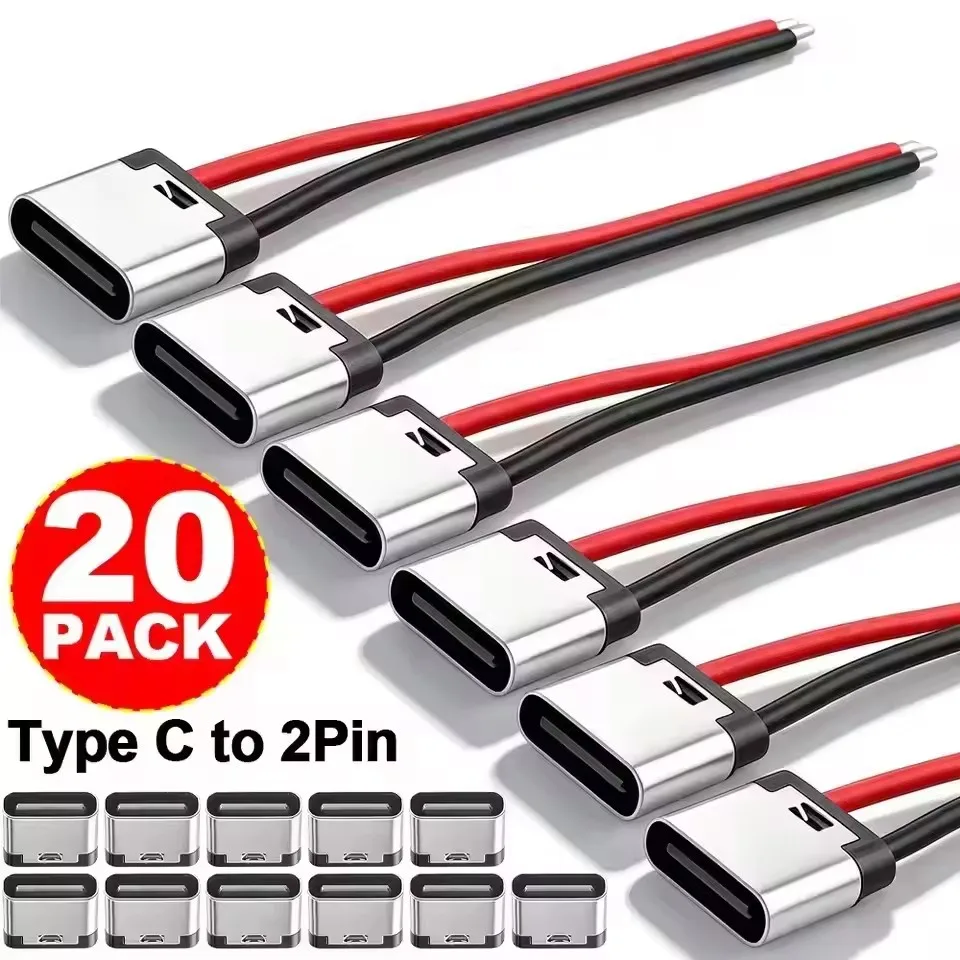 5-20PCS Type-C 2Pin Solder Wir - đánh giá và giá Usb Hub
