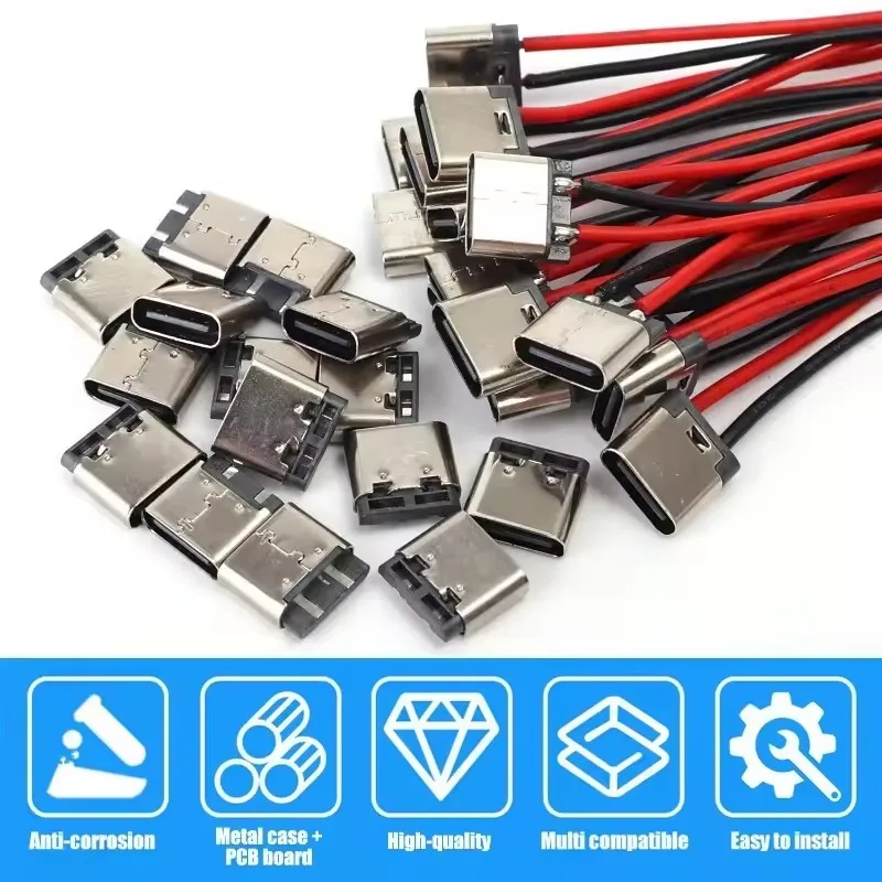 5-20PCS Type-C 2Pin Solder Wir - đánh giá và giá Usb Hub