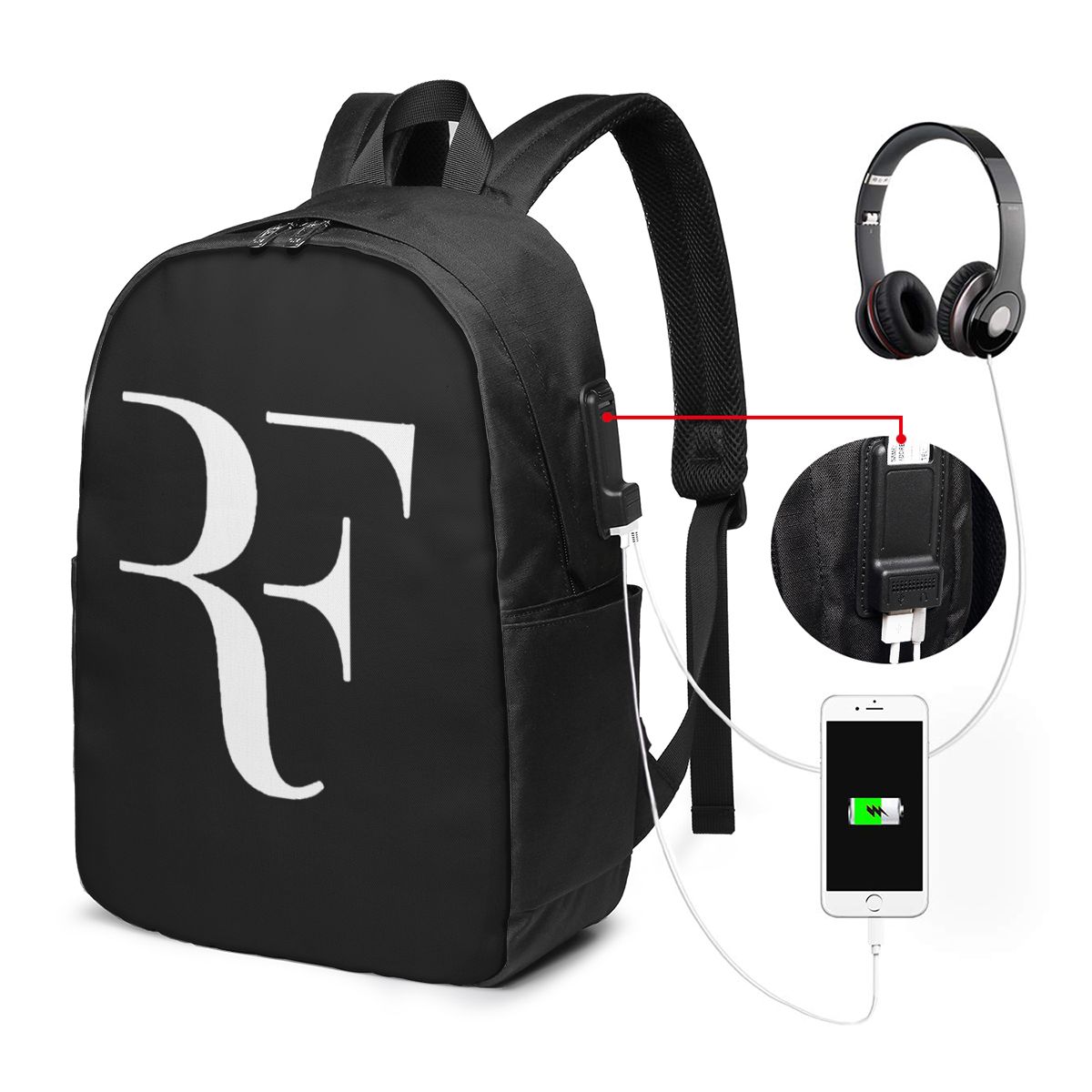 Roger Federer Backpack Travel  - đánh giá và giá Laptop Original Accessories