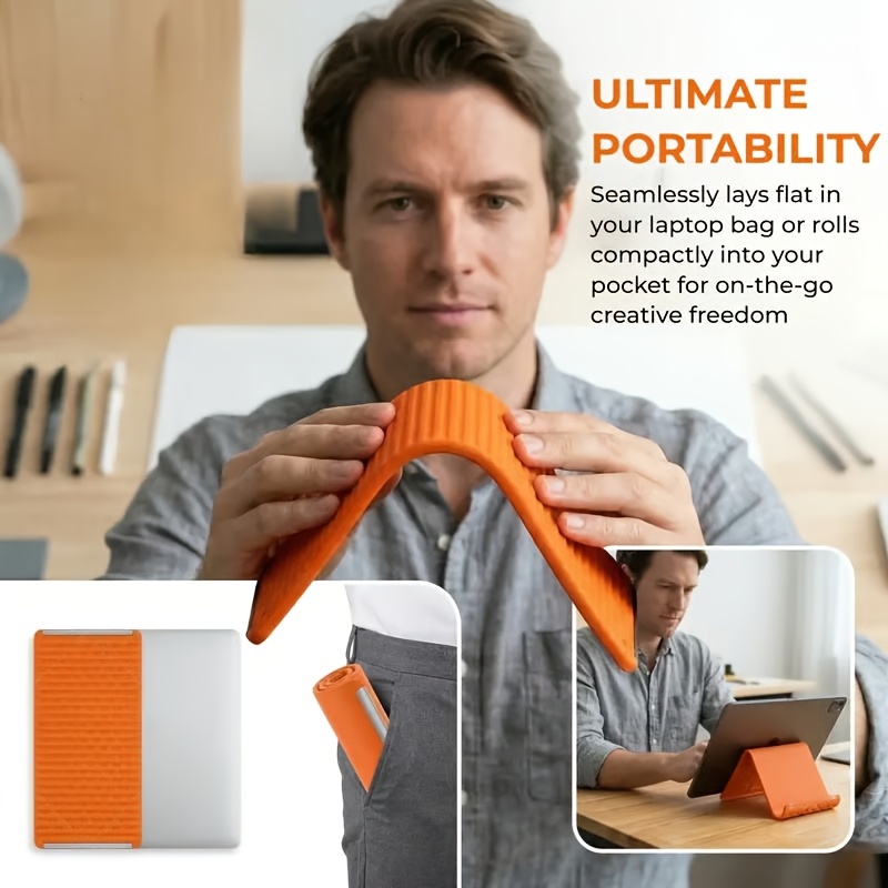 Flexible Folding Phone Holder  - đánh giá và giá Laptop Stand